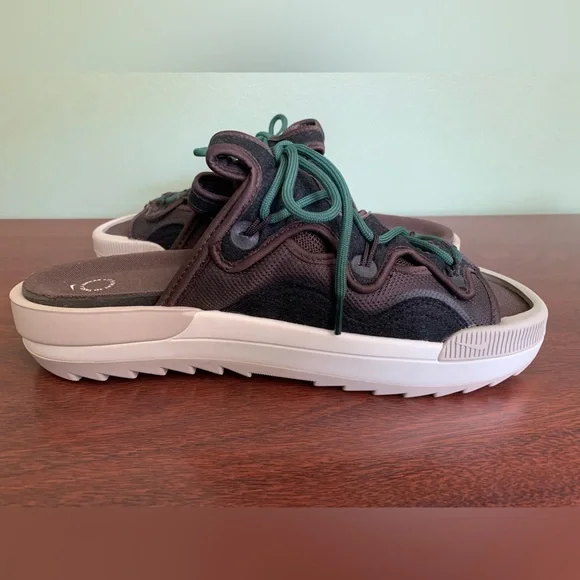Nike | Men’s Offline 2.0 Velvet Brown Noble Green Walking Sandals - 10 - Picture 4 of 10